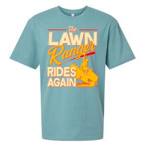 Funny The Lawn Ranger Rides Again Sueded Cloud Jersey T-Shirt