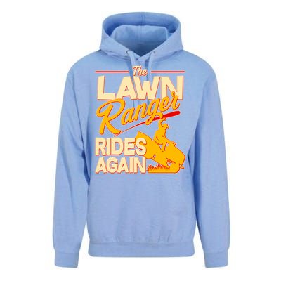 Funny The Lawn Ranger Rides Again Unisex Surf Hoodie