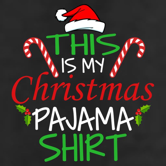 Funny This Is My Christmas Pajama Shirt Beanie