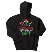 Funny This Is My Christmas Pajama Shirt Kids Hoodie