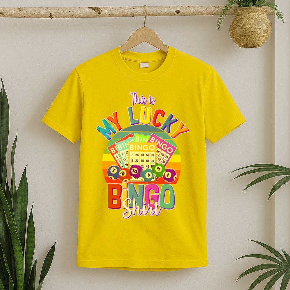 Funny This Is My Lucky Bingo T-Shirt