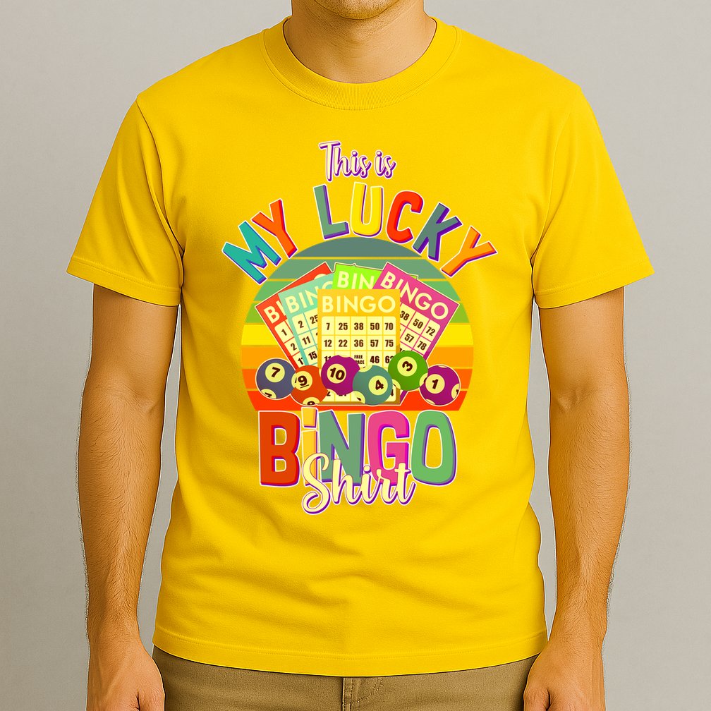 Funny This Is My Lucky Bingo T-Shirt