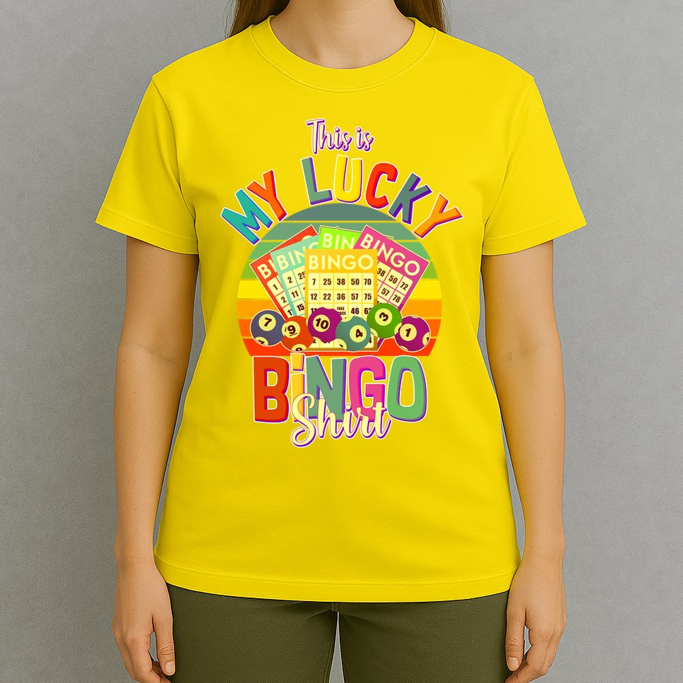 Funny This Is My Lucky Bingo T-Shirt