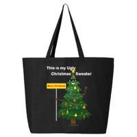 Funny This Is My Ugly Christmas Sweater 25L Jumbo Tote