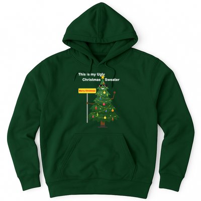 Funny This Is My Ugly Christmas Sweater Hoodie