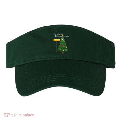 Funny This Is My Ugly Christmas Sweater Visor