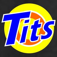 Funny Tits Logo 7 Panel Mesh Trucker Snapback Hat