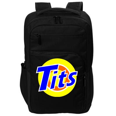 Funny Tits Logo Impact Tech Backpack