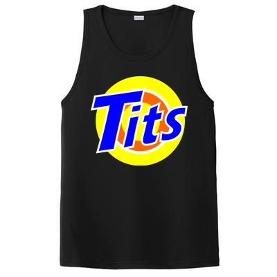 Funny Tits Logo PosiCharge Competitor Tank