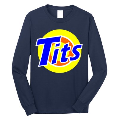 Funny Tits Logo Long Sleeve Shirt