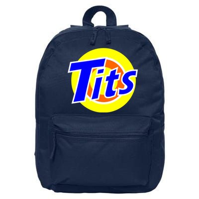 Funny Tits Logo 16 in Basic Backpack