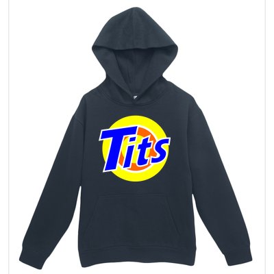 Funny Tits Logo Urban Pullover Hoodie