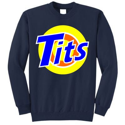 Funny Tits Logo Tall Sweatshirt