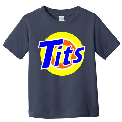 Funny Tits Logo Toddler T-Shirt