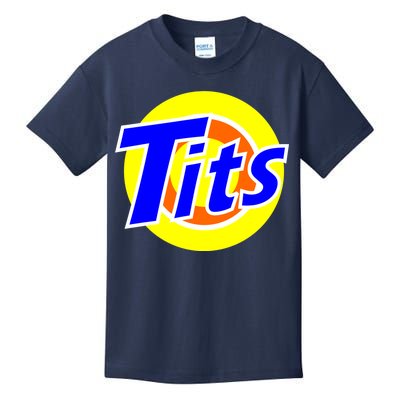 Funny Tits Logo Kids T-Shirt