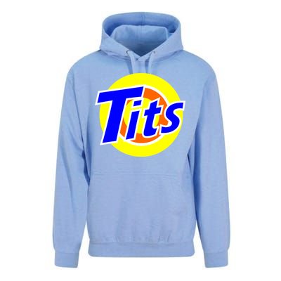 Funny Tits Logo Unisex Surf Hoodie