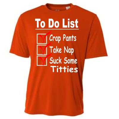 Funny To Do List Cooling Performance Crew T-Shirt