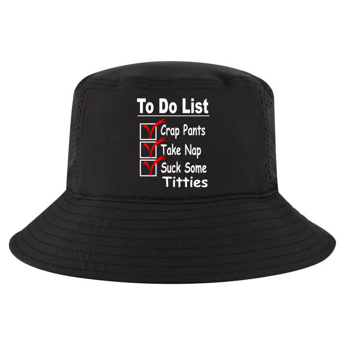 Funny To Do List Cool Comfort Performance Bucket Hat