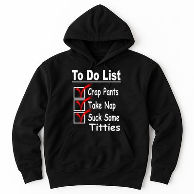 Funny To Do List Hoodie