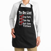 Funny To Do List Apron
