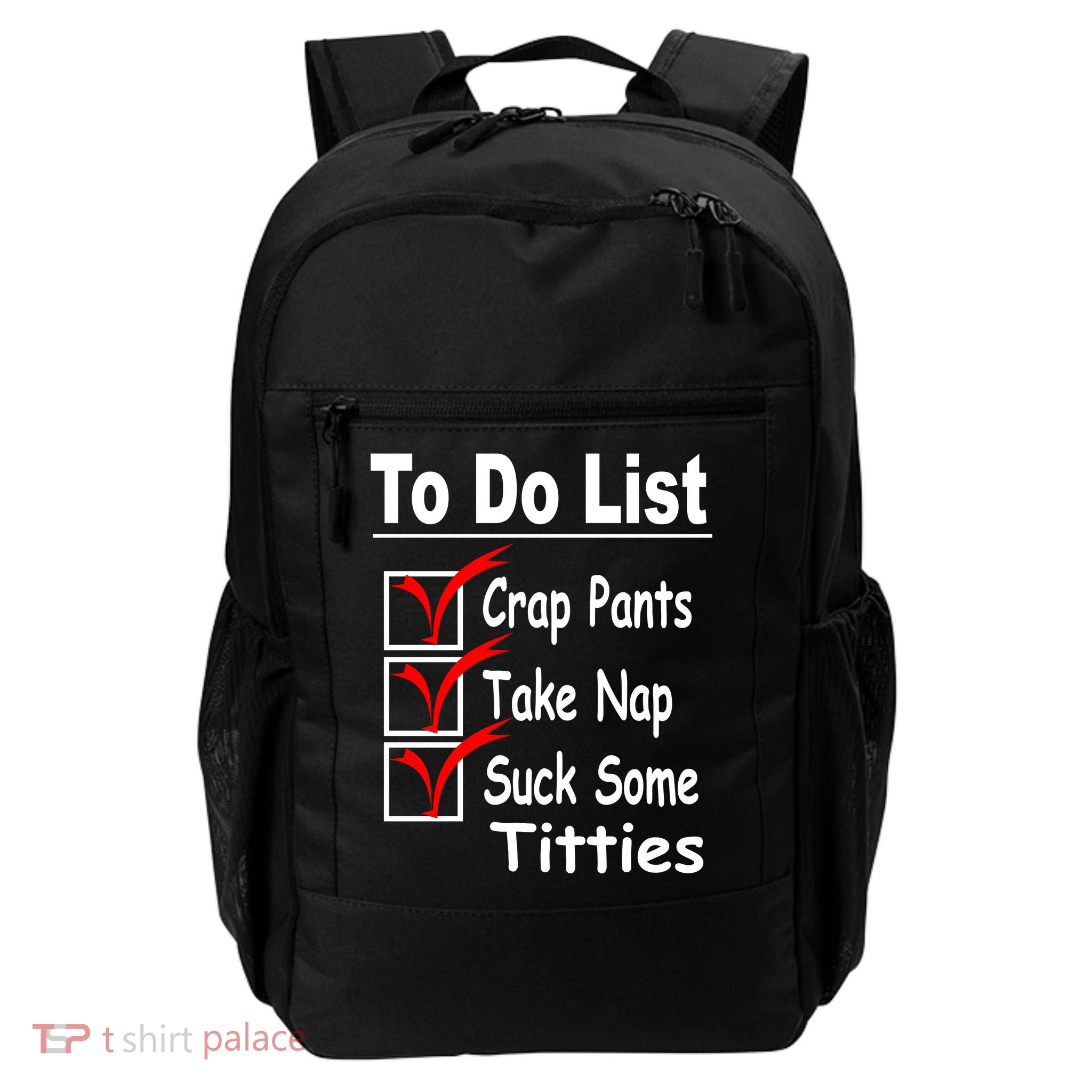 Funny To Do List Backpack