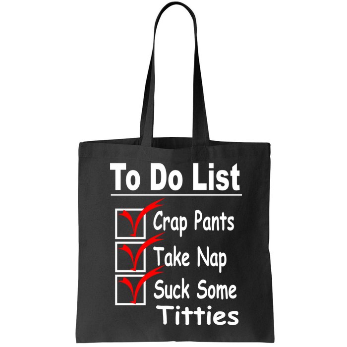 Funny To Do List Bag