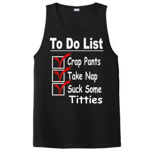 Funny To Do List PosiCharge Competitor Tank