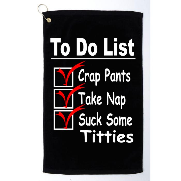 Funny To Do List Golf Towel
