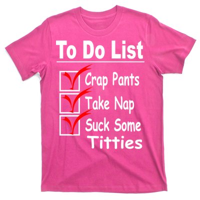 Funny To Do List T-Shirt