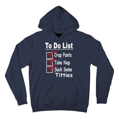 Funny To Do List Hoodie