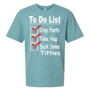 Funny To Do List Sueded Cloud Jersey T-Shirt