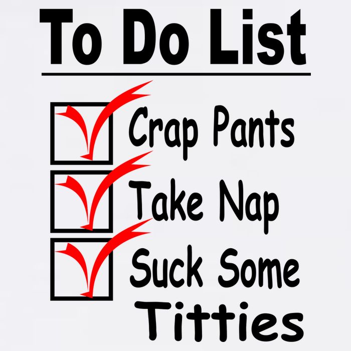 Funny To Do List Garment-Dyed Sweatshirt
