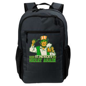 Funny Trump Make St Patrick's Day Great Again Daily Commute Backpack