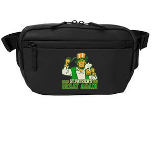 Funny Trump Make St Patrick's Day Great Again Crossbody Pack