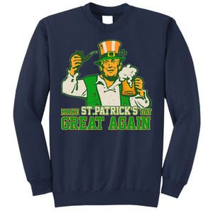 Funny Trump Make St Patrick's Day Great Again Sweatshirt