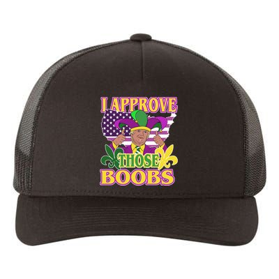 Funny Trump Mardi Gras Boobs Yupoong Adult 5-Panel Trucker Hat