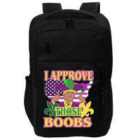 Funny Trump Mardi Gras Boobs Impact Tech Backpack