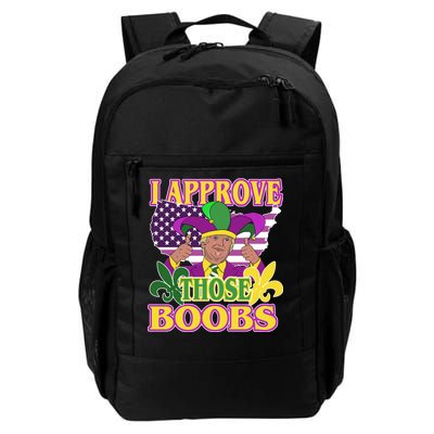 Funny Trump Mardi Gras Boobs Daily Commute Backpack