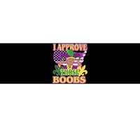 Funny Trump Mardi Gras Boobs Bumper Sticker