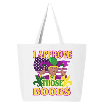 Funny Trump Mardi Gras Boobs 25L Jumbo Tote