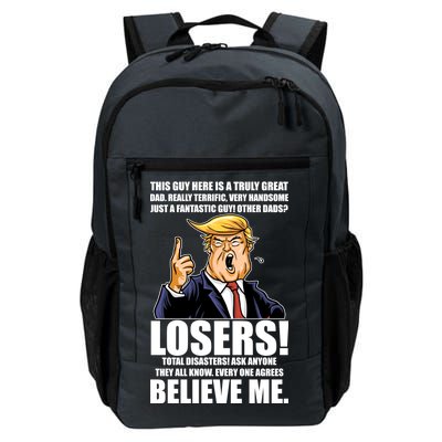 Funny Trump Really Terrific Very Handsome Father's Day Daily Commute Backpack