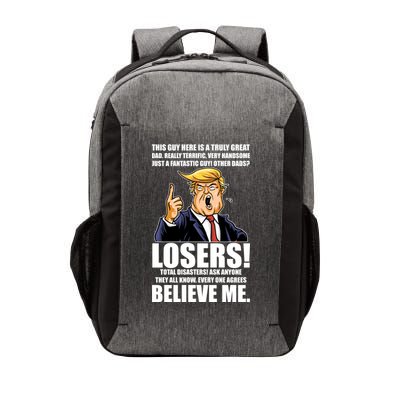 Funny Trump Really Terrific Very Handsome Father's Day Vector Backpack