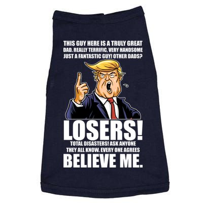 Funny Trump Really Terrific Very Handsome Father's Day Doggie Tank