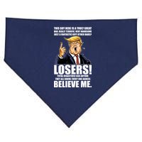 Funny Trump Really Terrific Very Handsome Father's Day USA-Made Doggie Bandana