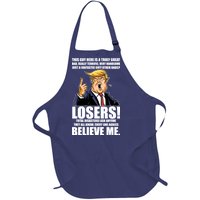 Funny Trump Really Terrific Very Handsome Father's Day Full-Length Apron With Pockets