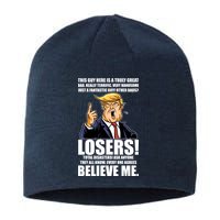 Funny Trump Really Terrific Very Handsome Father's Day Sustainable Beanie