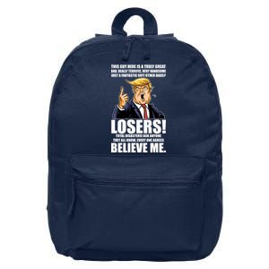 Funny Trump Really Terrific Very Handsome Father's Day 16 in Basic Backpack