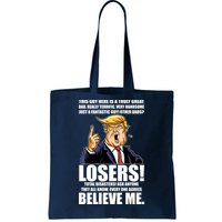 Funny Trump Really Terrific Very Handsome Father's Day Tote Bag