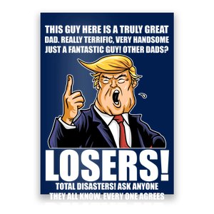 Funny Trump Really Terrific Very Handsome Father's Day Poster