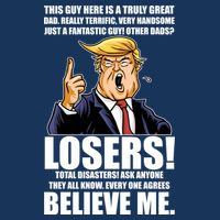 Funny Trump Really Terrific Very Handsome Father's Day Womens Tank Top